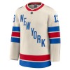 New York Rangers Fanatics Premium Alexis Lafreniere 2025-26 Winter Classic Weiss Trikot - Herren