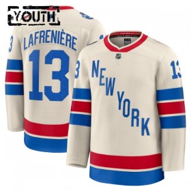 New York Rangers Fanatics Premium Alexis Lafreniere 2025-26 Winter Classic Weiss Trikot - Kinder
