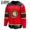 Ottawa Senators Fanatics Premium Brady Tkachuk 2025-26 Alternate Rot Trikot - Kinder