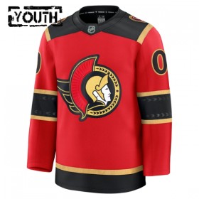 Ottawa Senators Fanatics Premium Custom 2025-26 Alternate Rot Trikot - Kinder
