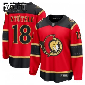 Ottawa Senators Fanatics Premium Tim Stutzle 2025-26 Alternate Rot Trikot - Kinder