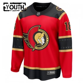 Ottawa Senators Fanatics Premium Tim Stutzle 2025-26 Alternate Rot Trikot - Kinder