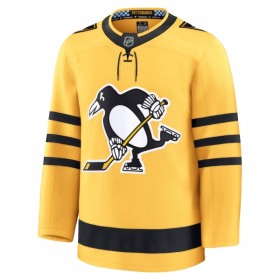 Pittsburgh Penguins Fanatics Premium Custom 2025-26 Alternate Gold Trikot - Herren