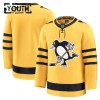 Pittsburgh Penguins Fanatics Premium Custom 2025-26 Alternate Gold Trikot - Kinder