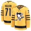 Pittsburgh Penguins Fanatics Premium Evgeni Malkin 2025-26 Alternate Gold Trikot - Herren