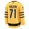 Pittsburgh Penguins Fanatics Premium Evgeni Malkin 2025-26 Alternate Gold Trikot - Herren
