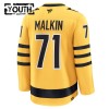 Pittsburgh Penguins Fanatics Premium Evgeni Malkin 2025-26 Alternate Gold Trikot - Kinder