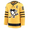 Pittsburgh Penguins Fanatics Premium Sidney Crosby 2025-26 Alternate Gold Trikot - Herren