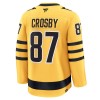 Pittsburgh Penguins Fanatics Premium Sidney Crosby 2025-26 Alternate Gold Trikot - Herren
