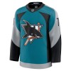 San Jose Sharks Fanatics Premium Macklin Celebrini 2025-26 Alternate Teal Trikot - Herren