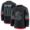 Seattle Kraken Fanatics Premium Custom 2025-26 Alternate Schwarz Trikot - Herren