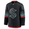 Seattle Kraken Fanatics Premium Custom 2025-26 Alternate Schwarz Trikot - Herren