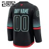 Seattle Kraken Fanatics Premium Custom 2025-26 Alternate Schwarz Trikot - Kinder