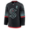 Seattle Kraken Fanatics Premium Eberle 2025-26 Alternate Schwarz Trikot - Herren