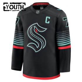 Seattle Kraken Fanatics Premium Eberle 2025-26 Alternate Schwarz Trikot - Kinder