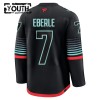 Seattle Kraken Fanatics Premium Eberle 2025-26 Alternate Schwarz Trikot - Kinder