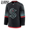 Seattle Kraken Fanatics Premium Philipp Grubauer 2025-26 Alternate Schwarz Trikot - Kinder