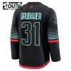 Seattle Kraken Fanatics Premium Philipp Grubauer 2025-26 Alternate Schwarz Trikot - Kinder