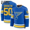 St. Louis Blues Fanatics Premium Binnington 2025-26 Heim Blau Trikot - Kinder
