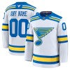 St. Louis Blues Fanatics Premium Custom 2025-26 Auswärts Weiss Trikot - Herren