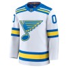 St. Louis Blues Fanatics Premium Custom 2025-26 Auswärts Weiss Trikot - Herren