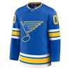 St. Louis Blues Fanatics Premium Custom 2025-26 Heim Blau Trikot - Herren