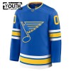 St. Louis Blues Fanatics Premium Custom 2025-26 Heim Blau Trikot - Kinder