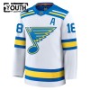 St. Louis Blues Fanatics Premium Robert Thomas 2025-26 Auswärts Weiss Trikot - Kinder