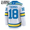 St. Louis Blues Fanatics Premium Robert Thomas 2025-26 Auswärts Weiss Trikot - Kinder