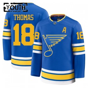 St. Louis Blues Fanatics Premium Robert Thomas 2025-26 Heim Blau Trikot - Kinder