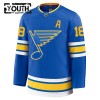 St. Louis Blues Fanatics Premium Robert Thomas 2025-26 Heim Blau Trikot - Kinder