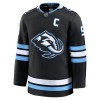 Utah Hockey Club Fanatics Premium Clayton Keller 2025-26 Heim Schwarz Trikot - Herren