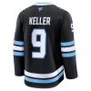 Utah Hockey Club Fanatics Premium Clayton Keller 2025-26 Heim Schwarz Trikot - Herren
