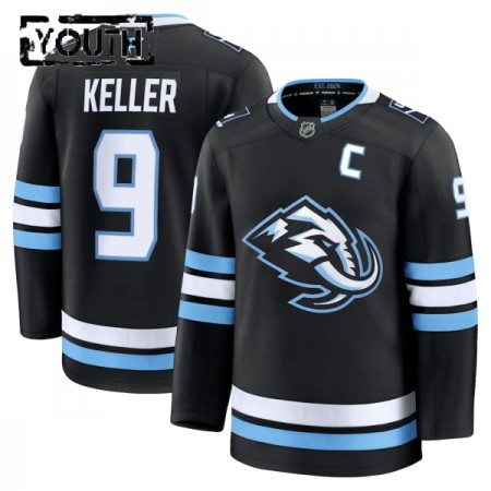 Utah Hockey Club Fanatics Premium Clayton Keller 2025-26 Heim Schwarz Trikot - Kinder