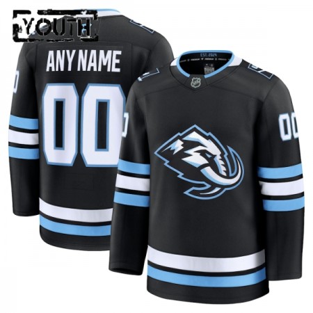 Utah Hockey Club Fanatics Premium Custom 2025-26 Heim Schwarz Trikot - Kinder