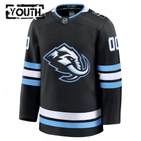 Utah Hockey Club Fanatics Premium Custom 2025-26 Heim Schwarz Trikot - Kinder