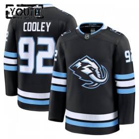 Utah Hockey Club Fanatics Premium Logan Cooley 2025-26 Heim Schwarz Trikot - Kinder