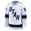 Utah Hockey Club Fanatics Premium Logan Cooley Auswärts Weiss Trikot - Herren