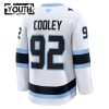Utah Hockey Club Fanatics Premium Logan Cooley Auswärts Weiss Trikot - Kinder