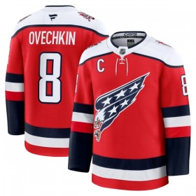 Washington Capitals Fanatics Premium Alex Ovechkin 2025-26 Alternate Rot Trikot - Herren