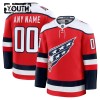 Washington Capitals Fanatics Premium Custom 2025-26 Alternate Rot Trikot - Kinder