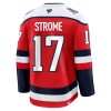 Washington Capitals Fanatics Premium Dylan Strome 2025-26 Alternate Rot Trikot - Herren