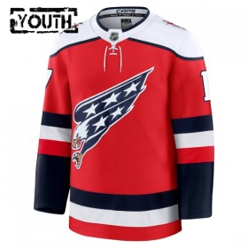 Washington Capitals Fanatics Premium Dylan Strome 2025-26 Alternate Rot Trikot - Kinder