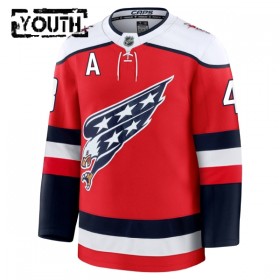 Washington Capitals Fanatics Premium Tom Wilson 2025-26 Alternate Rot Trikot - Kinder